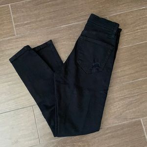 topshop black Jamie jeans
